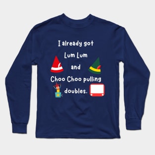 Funny Elf shirt LumLum and ChooChoo Long Sleeve T-Shirt